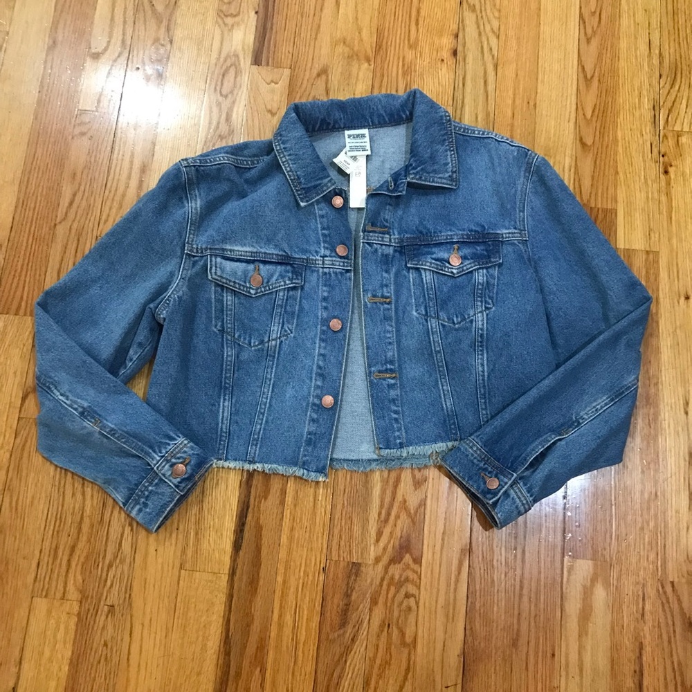 Pink Denim jacket